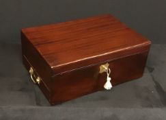 Antique Victorian Mahogany Writing slope.