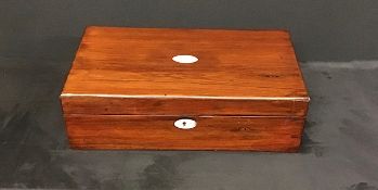 Antique Victorian writing slope.