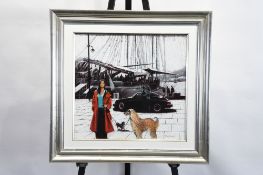Original Framed Pastel By Tony Rome