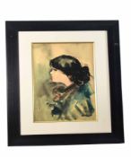 Original Framed Watercolour By Tedeschi