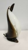 Murano Style glass penguin.