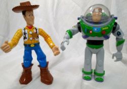 Sheriff Woody And Buzz Lightyear Figure Dolls