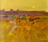 George Devlin RSW RGI (Scottish 2014) Evening, Signed Oil on Canvas Board