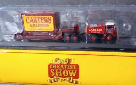 Atlas Editions Greatest Show on Earth Carters Foden Generator and Low Loader