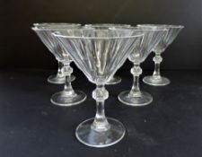 Set 6 Martini/Cocktail Glasses
