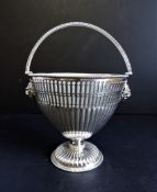 Antique Silver Plate Bon Bon Basket c. 1890's