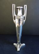 Antique Art Nouveau WMF Germany Silver Plated Vase