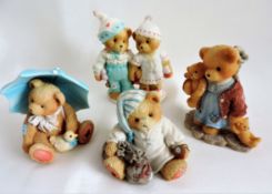 4 x Cherished Teddies