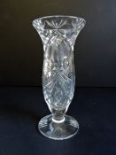 Bohemian Crystal Vase