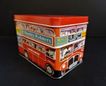Vintage Huntley Palmers London Bus Biscuit Tin