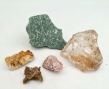 Collectable 5 x Geological Rock Samples