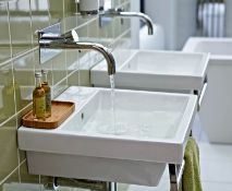 Bathstore Euro Duo Modern Ceramic Basins x 22