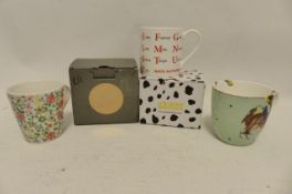 5 Mugs to Include Yvonne Ellen & Cath Kidston (K12)