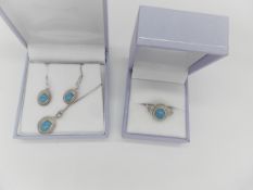 Turquoise Jewellery Set