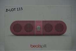 RRP £169.99 BEATS BY DR DRE PILL PORTABLE WIRELESS SPEAKER -PINK