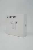 RRP £199.99 Apple Airpods with Charging Case