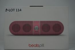 RRP £169.99 BEATS BY DR DRE PILL PORTABLE WIRELESS SPEAKER -PINK