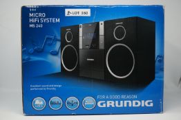 RRP £189.99 GRUNDIG MS 240 HIFI System