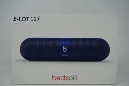 RRP £169.99 BEATS BY DR DRE PILL PORTABLE WIRELESS SPEAKER -DARK BLUE