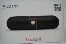 RRP £169.99 BEATS BY DR DRE PILL PORTABLE WIRELESS SPEAKER-LIMITED EDITION ROSE GOLD