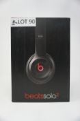 RRP £159.99 Beats By Dre Solo2 On-Ear Headphones -BLACK