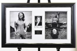 Diana Rigg Framed Presentation
