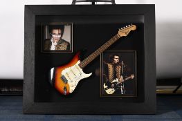 Adam Ant Framed Signed Guitar