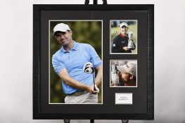 Padraig Harrington Framed Signature Presentation