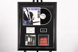 Framed Signed Chrissie Hynde Presentation
