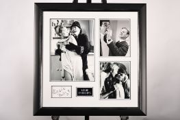 Leslie Phillips Framed Memorabilia