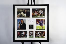 David Ginola Framed Signature Presentation