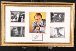 Adam Faith Framed Signature Presentation