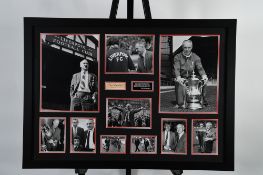 Bill Shankley Framed Signature Presentation