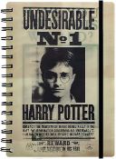 Harry Potter Sirius and Harry 3D Cover A5 Wiro Notebook