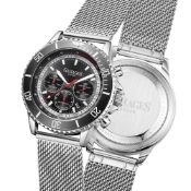 Limited Edition Hand Assembled Gamages Sports Racer Automatic Steel – 5 Yr Warranty & Free Delivery