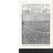 Original 1916 Print 