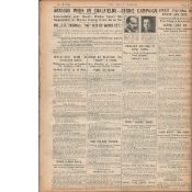 Original Irish War Of Independence Newspaper Reports & Headlines