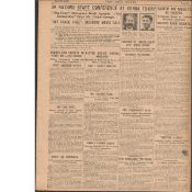 Michael Collins Foils His Train Hold-Up Original 1922 Newspaper