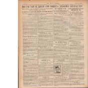 1916 Easter Rising Original Newspaper 