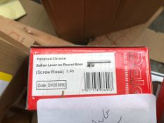 4 PAIRS OF SULTAN DOOR HANDLES