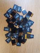 new 50 x 2gb micro sd cards
