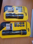 2 x new stanley torches rrp £50