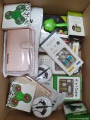 new mix item 4 in 1 data cables, premium cases, air vent rrp £90