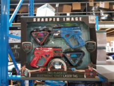 5 X Sharper Image Two Player Set Electronic Space Laser Tag