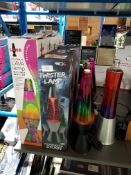 11 X Mixed Lava / Twister Lamp (4 X No Box)