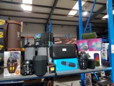 15 X Mixed Wireless / Bluetooth Speakers To Inc Idance Cyclone 400, He Lantern, Stormtrooper, Swipe