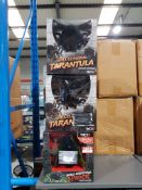 7 Items Ð 6 X Red5 RC Wall Climbing Tarantula & 1 X Wall Creeping Spider