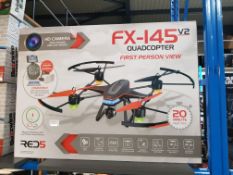 2 X Red5 Fx-145 V2 Quad-Copter Fpv