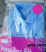 20 Mixed Girls And Boys Twin Packs Of Shirts