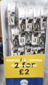100 Aroma Letters Air Fresheners. RRP £1 Each